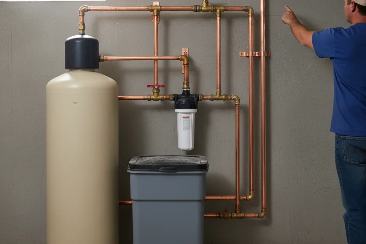 Whole-house water treatment system installed in Rusk